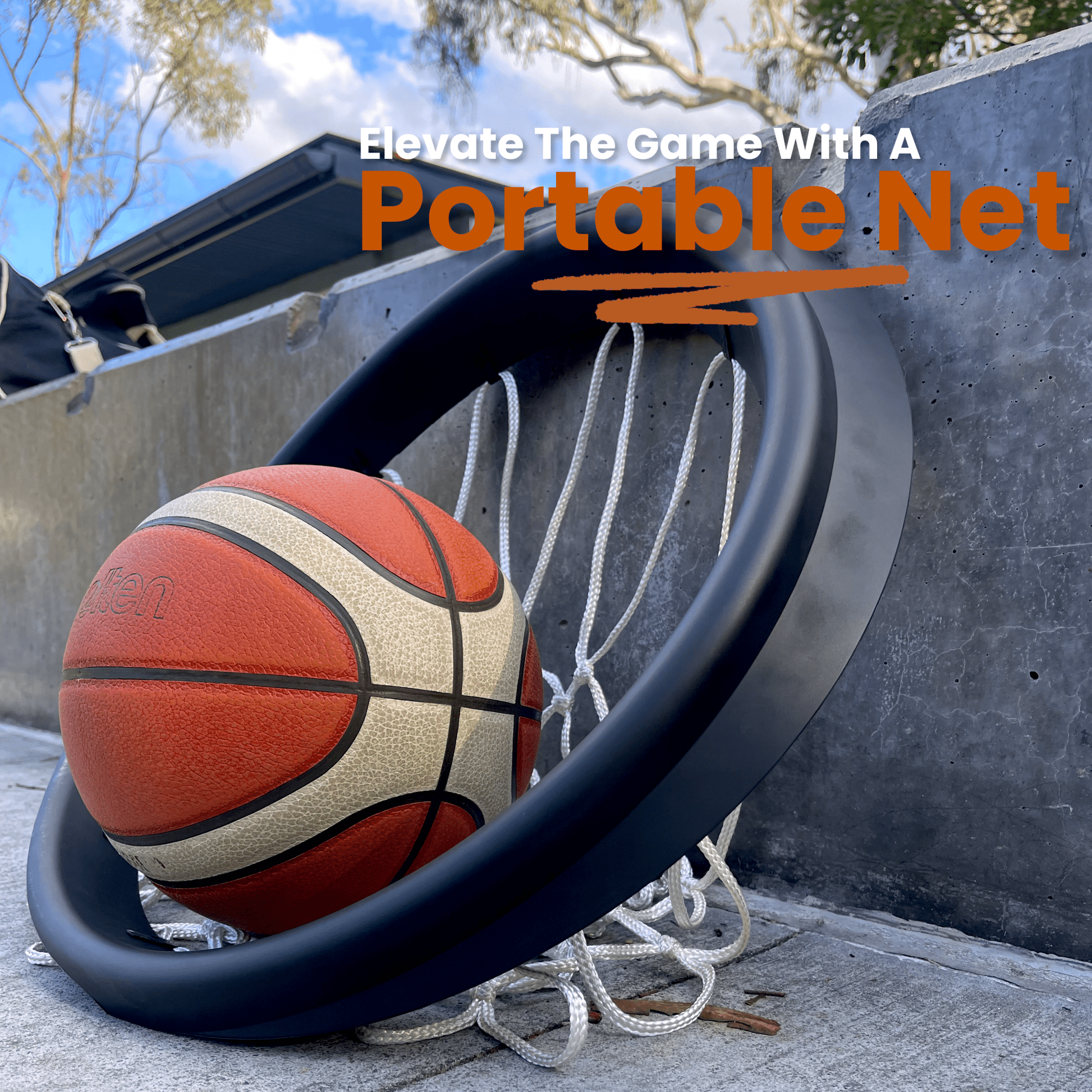 Portable Instant Basketball Net 🏀 Spring Sale - Free Shipping: HUGE Discount - BallerBase